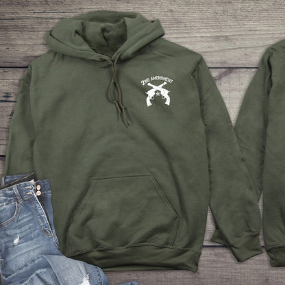 The Second Amendment With Crest Hoodie