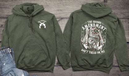 The Second Amendment With Crest Hoodie