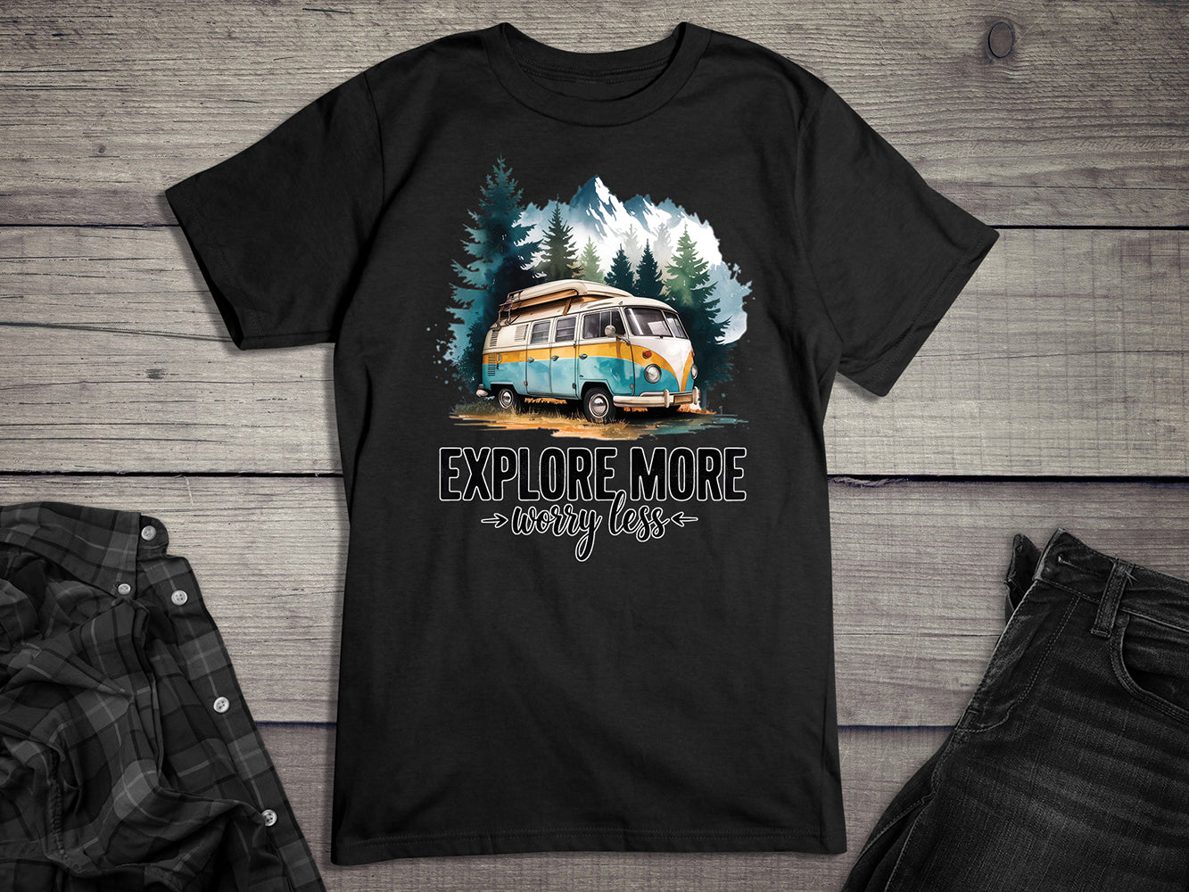 Explore More Worry Less T-Shirt