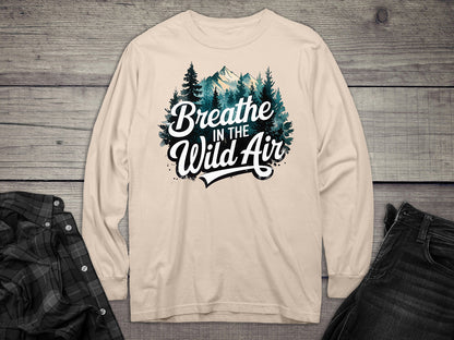 Breather In The Wild Air Long Sleeve Tee