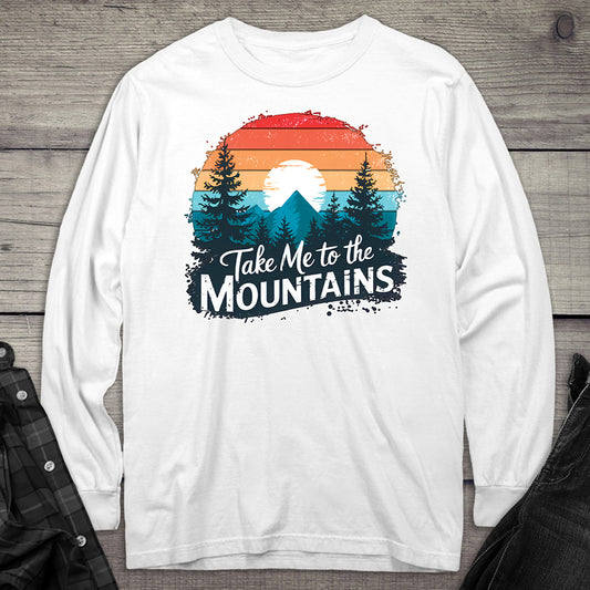 Take Me To The Mountains Long Sleeve Tee