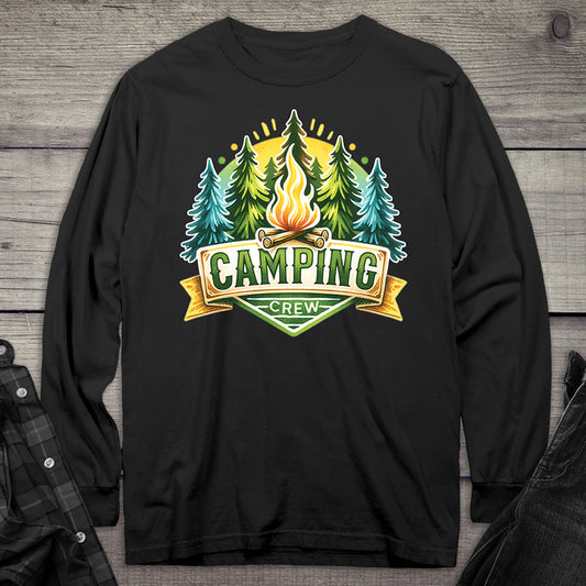 Camping Crew Long Sleeve Tee
