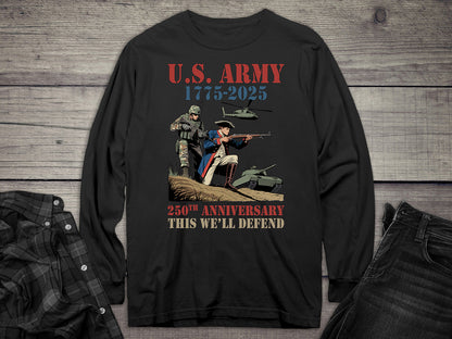 Army 1775-2025 Long Sleeve Tee