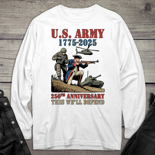 Army 1775-2025 Long Sleeve Tee