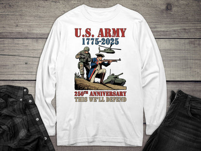 Army 1775-2025 Long Sleeve Tee