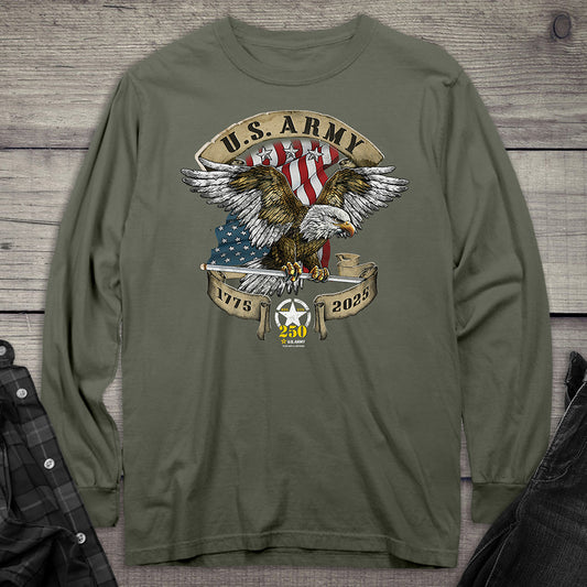 Army 250 Eagle Long Sleeve Tee