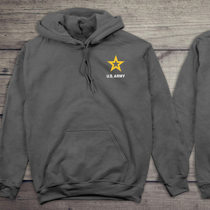 Army This We’ll Defend With Crest Hoodie