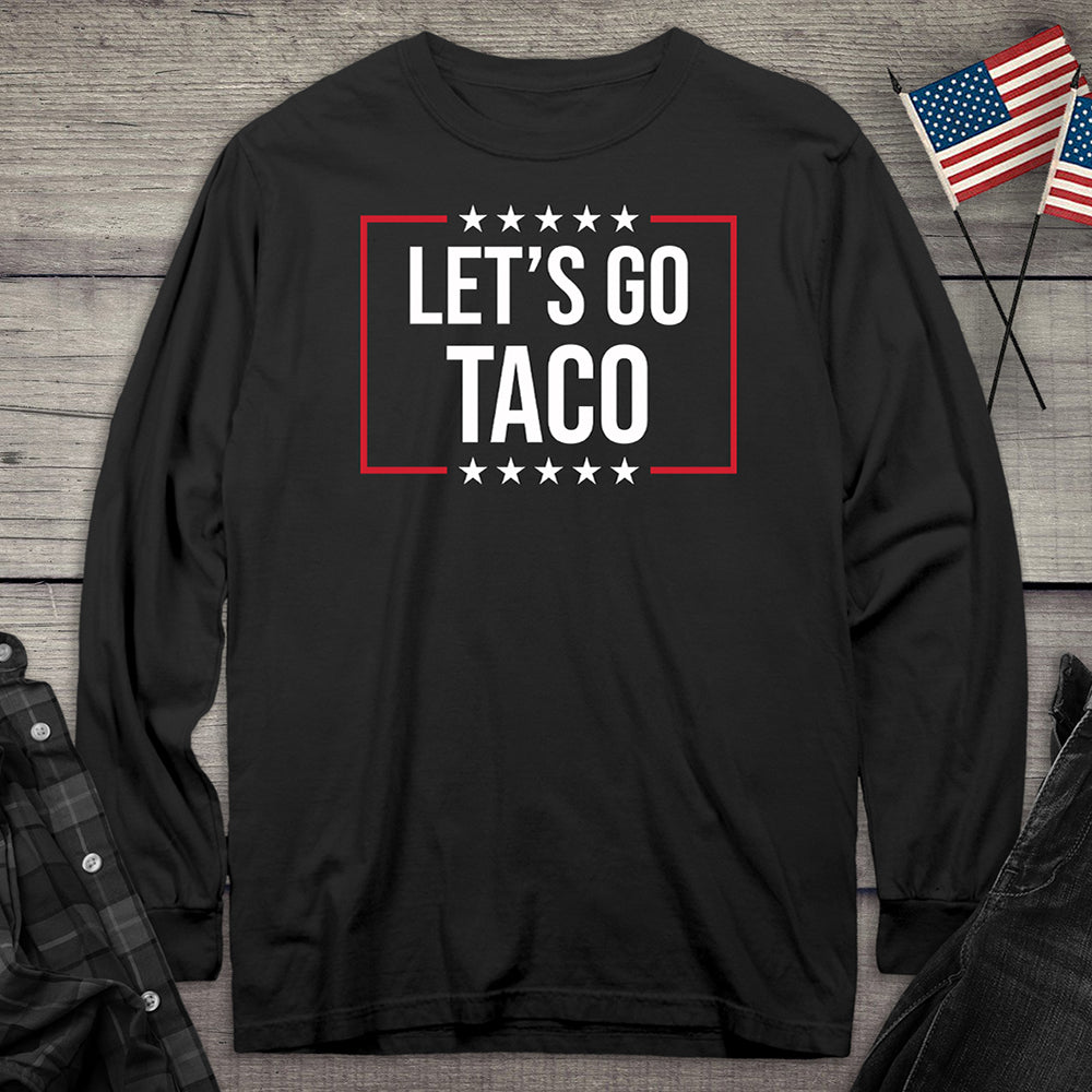 Let’s Go Taco Stars Long Sleeve Tee