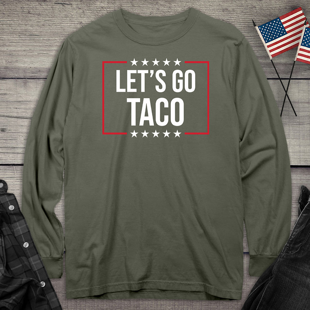 Let’s Go Taco Stars Long Sleeve Tee