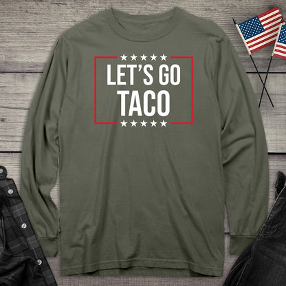 Let’s Go Taco Stars Long Sleeve Tee