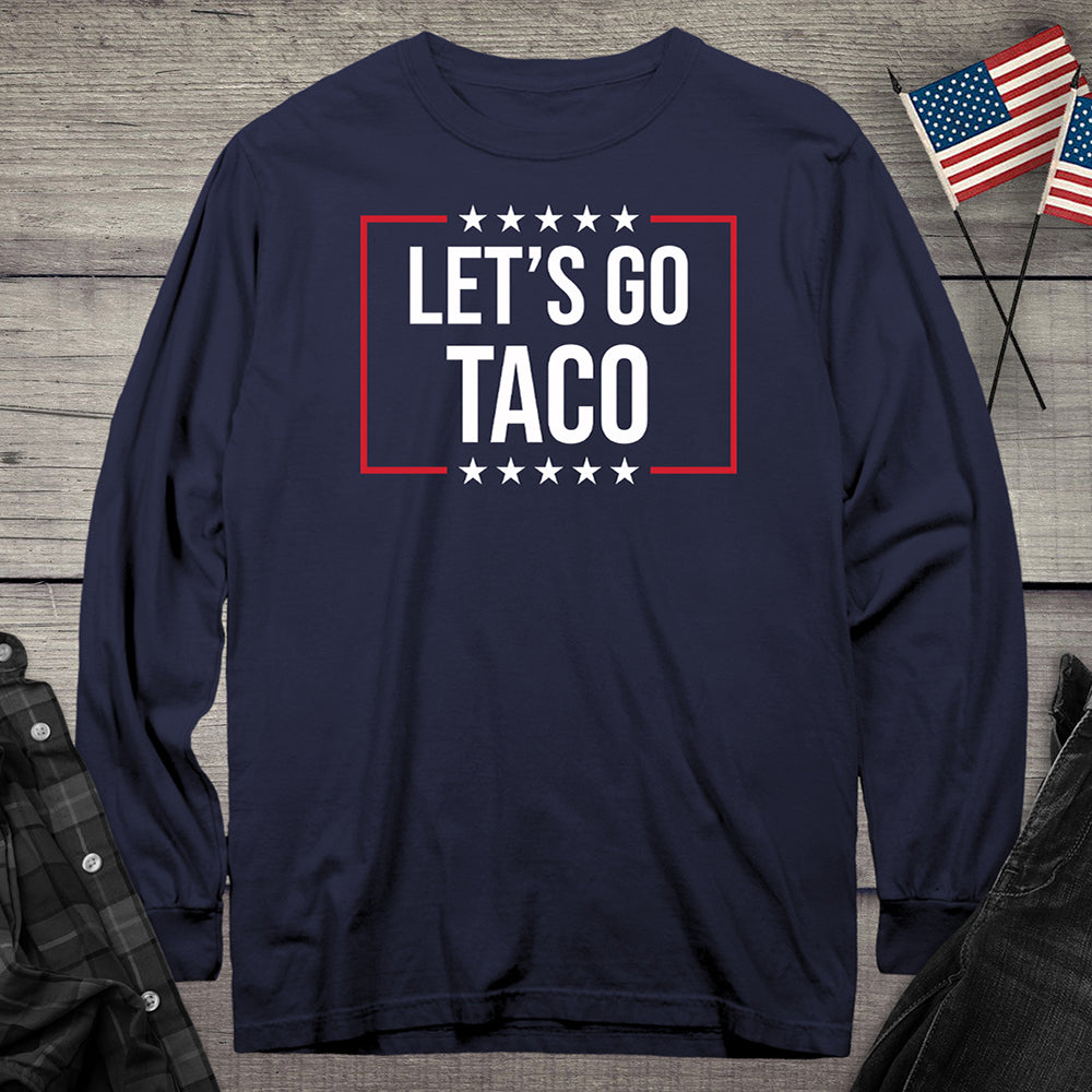 Let’s Go Taco Stars Long Sleeve Tee