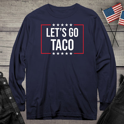 Let’s Go Taco Stars Long Sleeve Tee