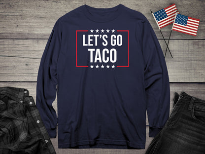 Let’s Go Taco Stars Long Sleeve Tee