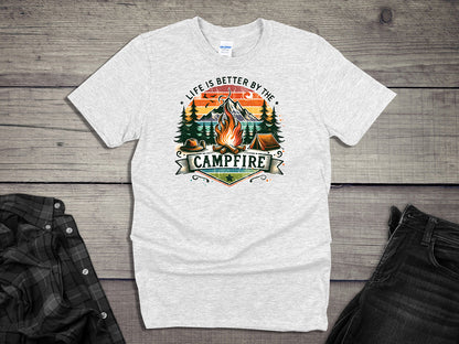 Life Is Better Campfire T-Shirt
