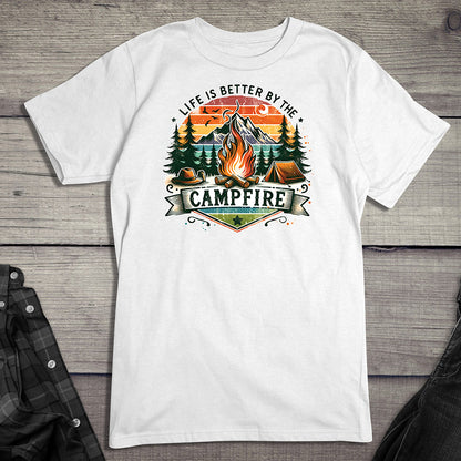 Life Is Better Campfire T-Shirt