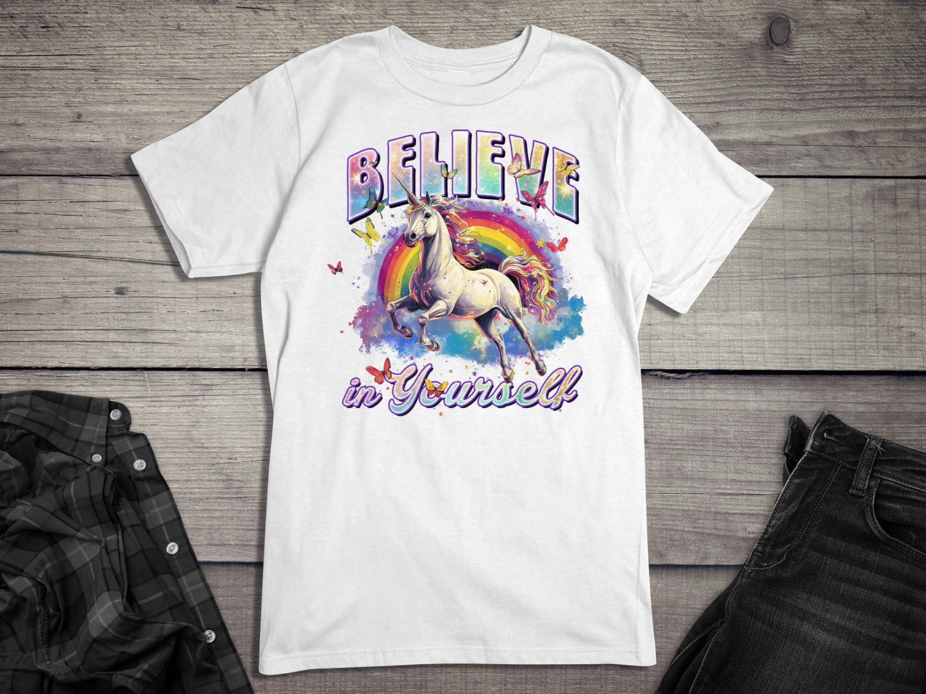 Believe In Yourself Unicorn T-Shirt