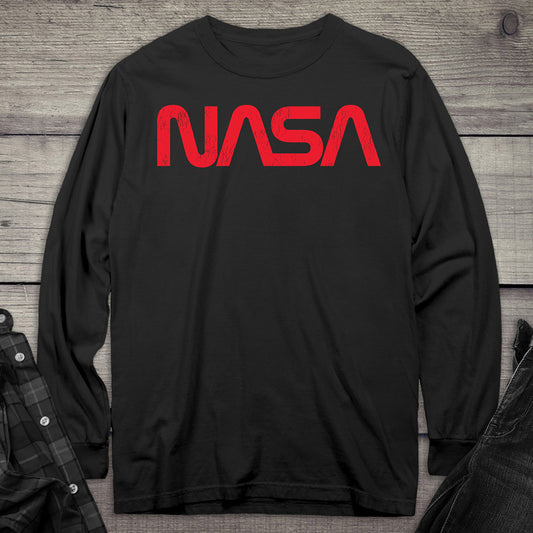 NASA Worm Long Sleeve Tee