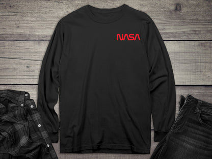 NASA Worm Crest Long Sleeve Tee