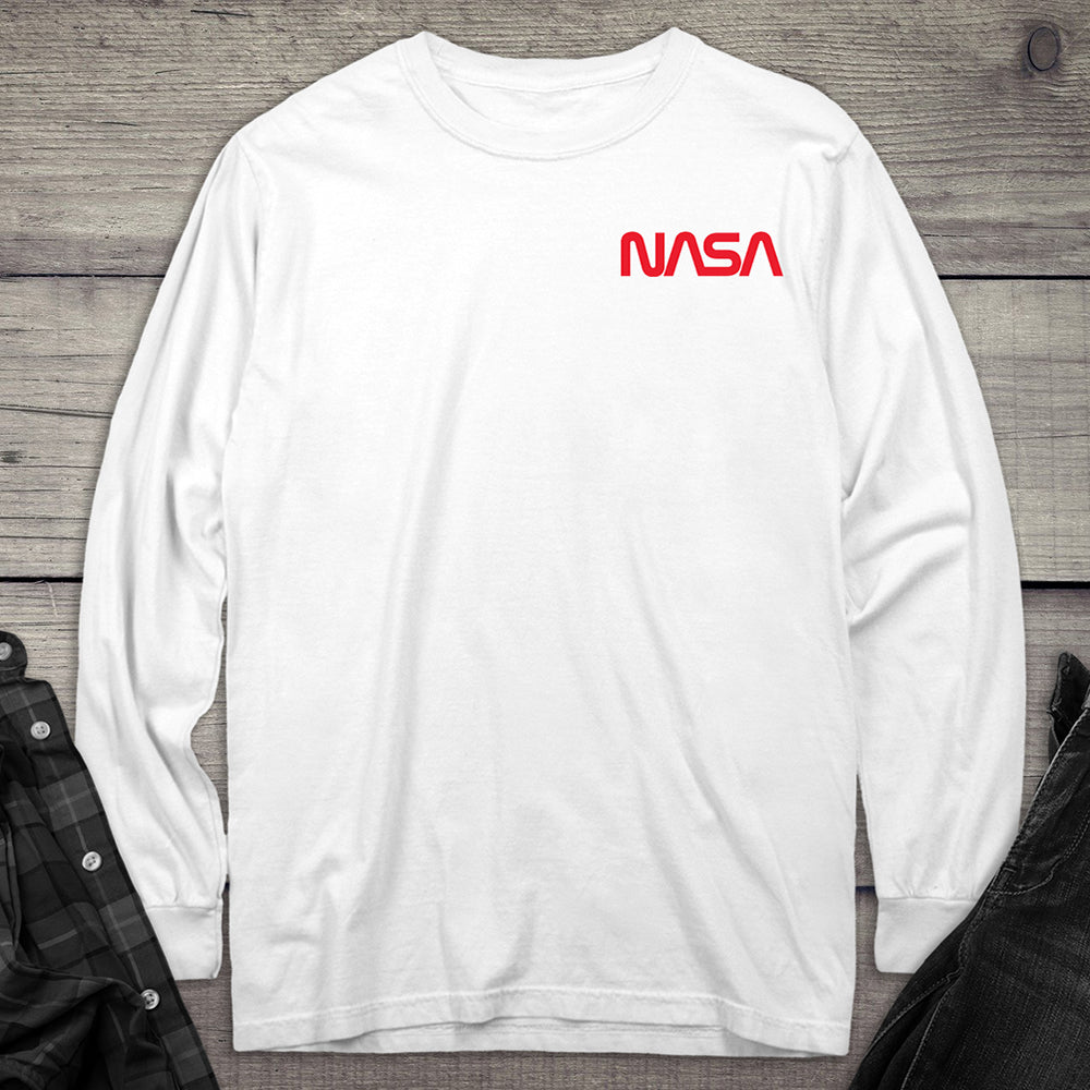 NASA Worm Crest Long Sleeve Tee