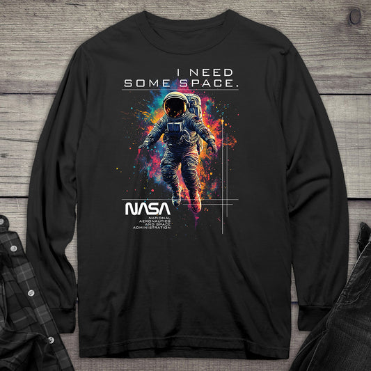 NASA I Need Some Space Long Sleeve Tee