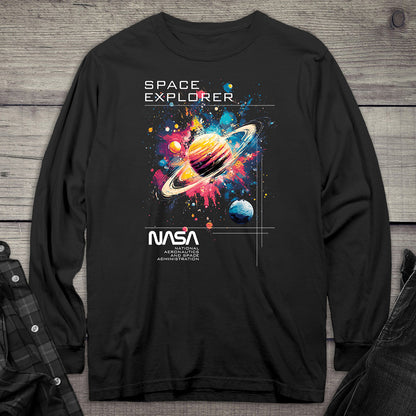 NASA Space Explorer Long Sleeve Tee