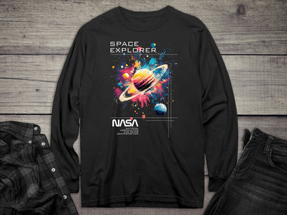 NASA Space Explorer Long Sleeve Tee