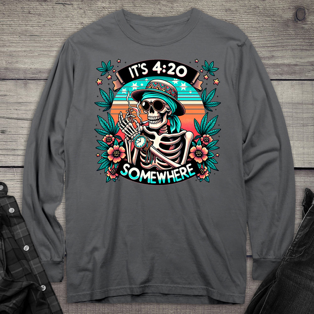 4:20 Somewhere Long Sleeve Tee