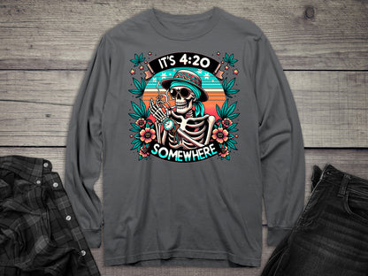 4:20 Somewhere Long Sleeve Tee