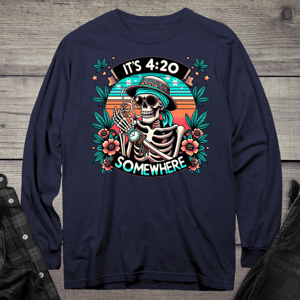 4:20 Somewhere Long Sleeve Tee