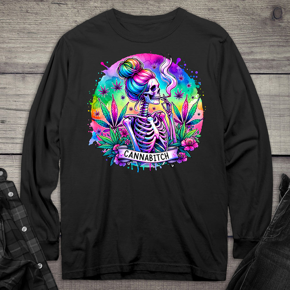 Cannabitch Long Sleeve Tee