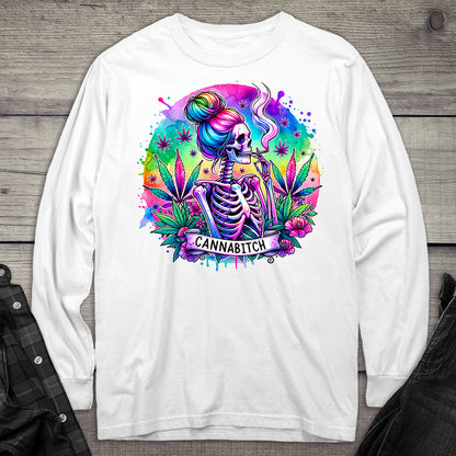 Cannabitch Long Sleeve Tee