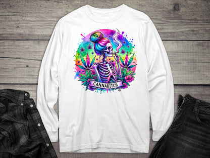 Cannabitch Long Sleeve Tee