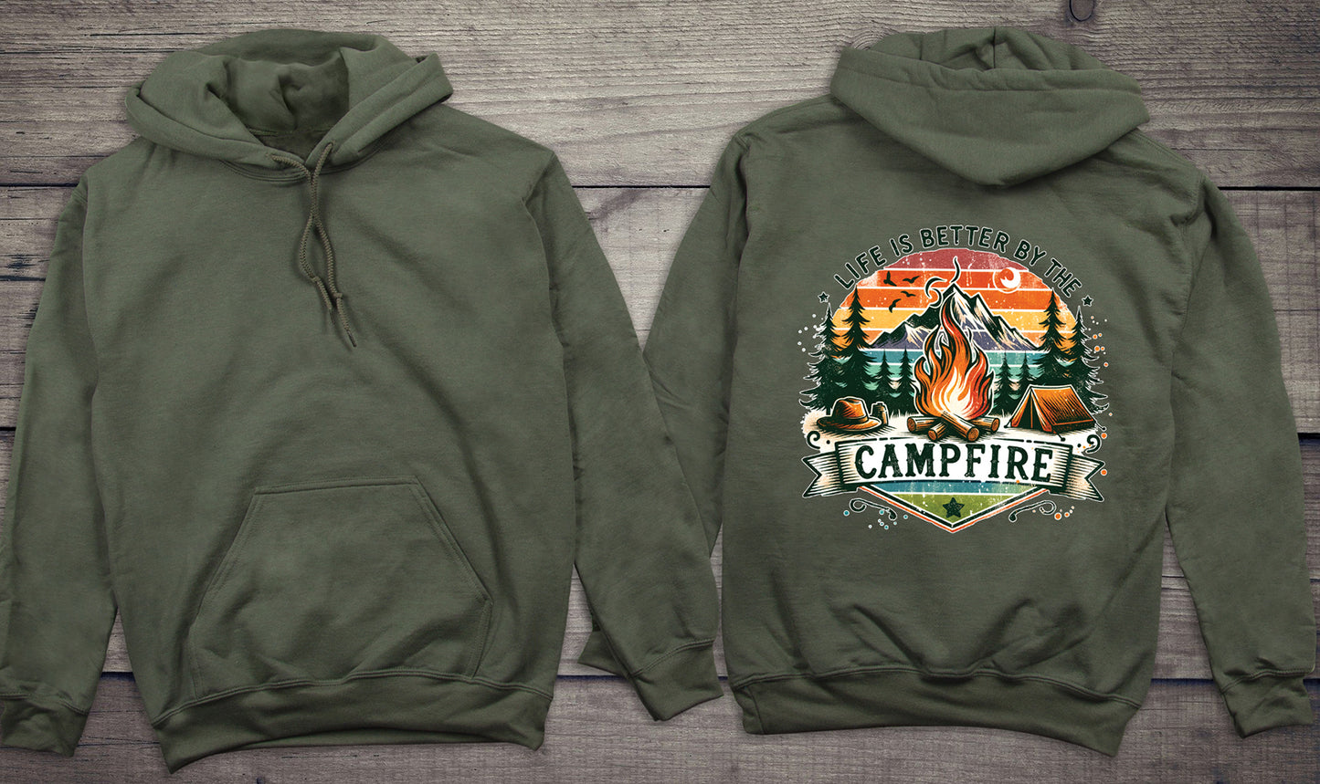 Life Is Better Campfire Hoodie