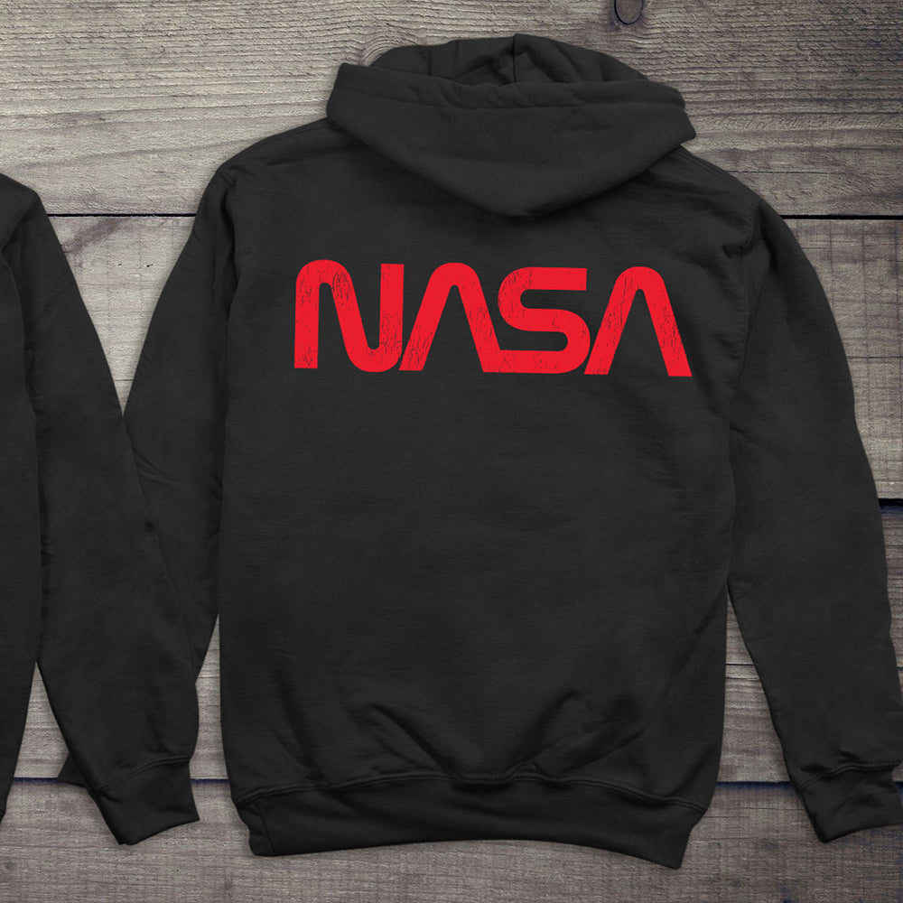 NASA Worm With Crest Hoodie
