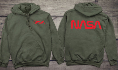 NASA Worm With Crest Hoodie