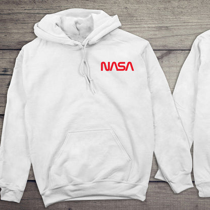 NASA Worm With Crest Hoodie