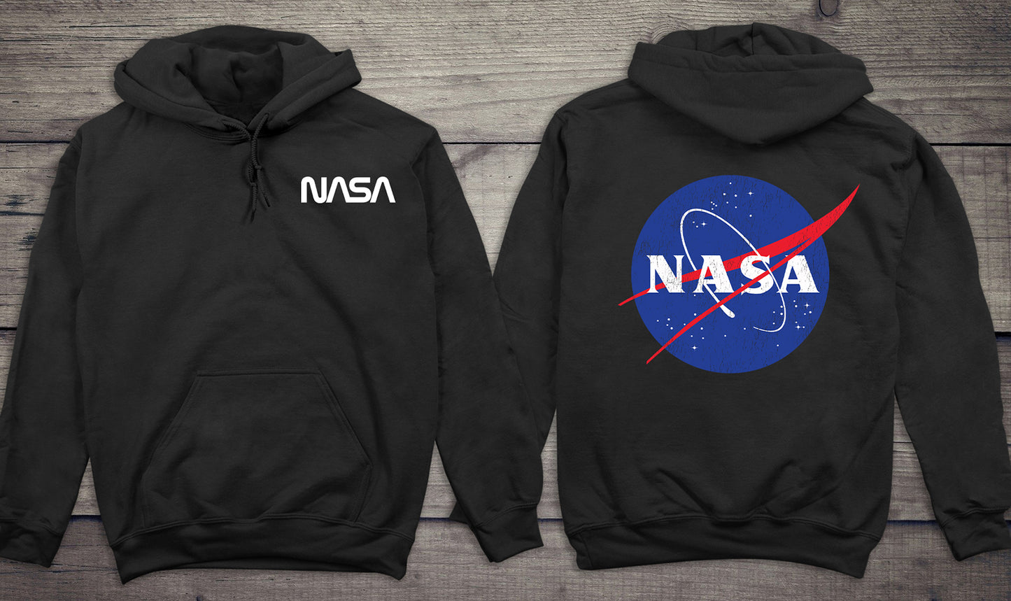 NASA Logo With Crest Hoodie