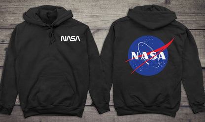 NASA Logo With Crest Hoodie