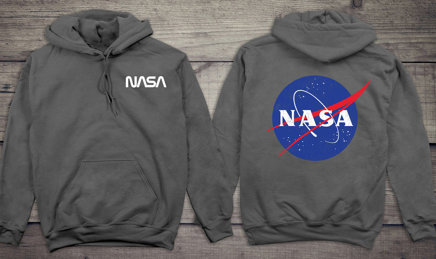 NASA Logo With Crest Hoodie