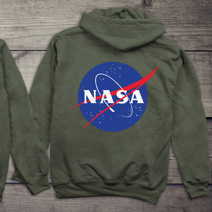 NASA Logo With Crest Hoodie