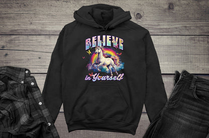Believe In Yourself Unicorn Hoodie
