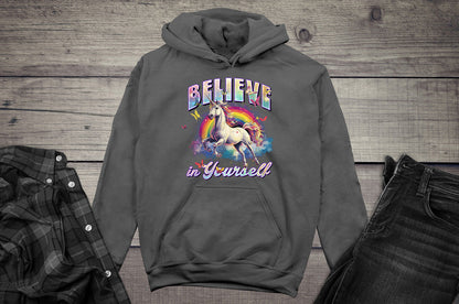 Believe In Yourself Unicorn Hoodie