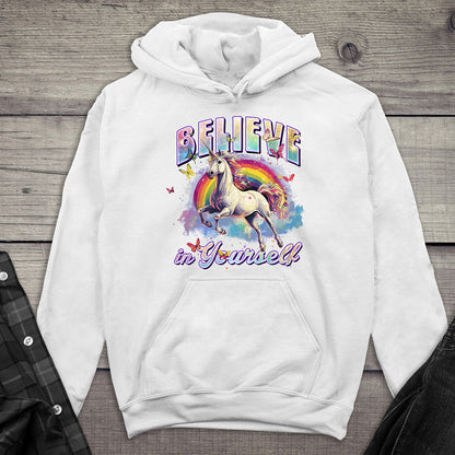 Believe In Yourself Unicorn Hoodie