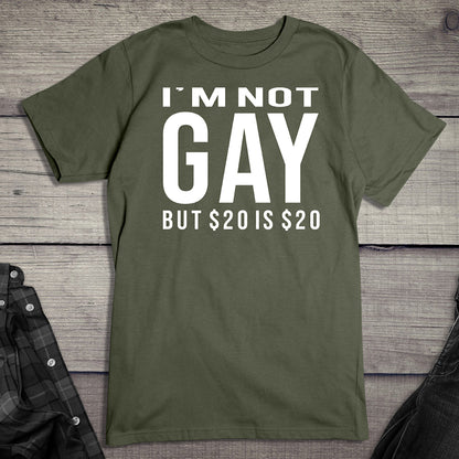 Not Gay $20 T-Shirt