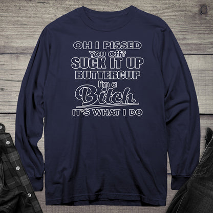 Suck It Up Long Sleeve Tee