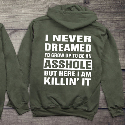 Grow Up Asshole Hoodie