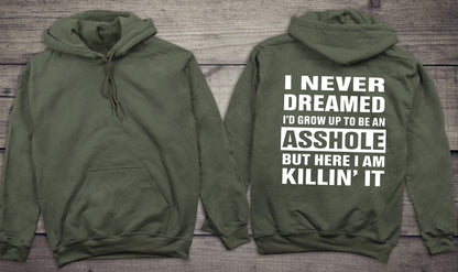 Grow Up Asshole Hoodie