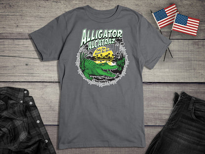 Alligator Alcatraz Border T-Shirt