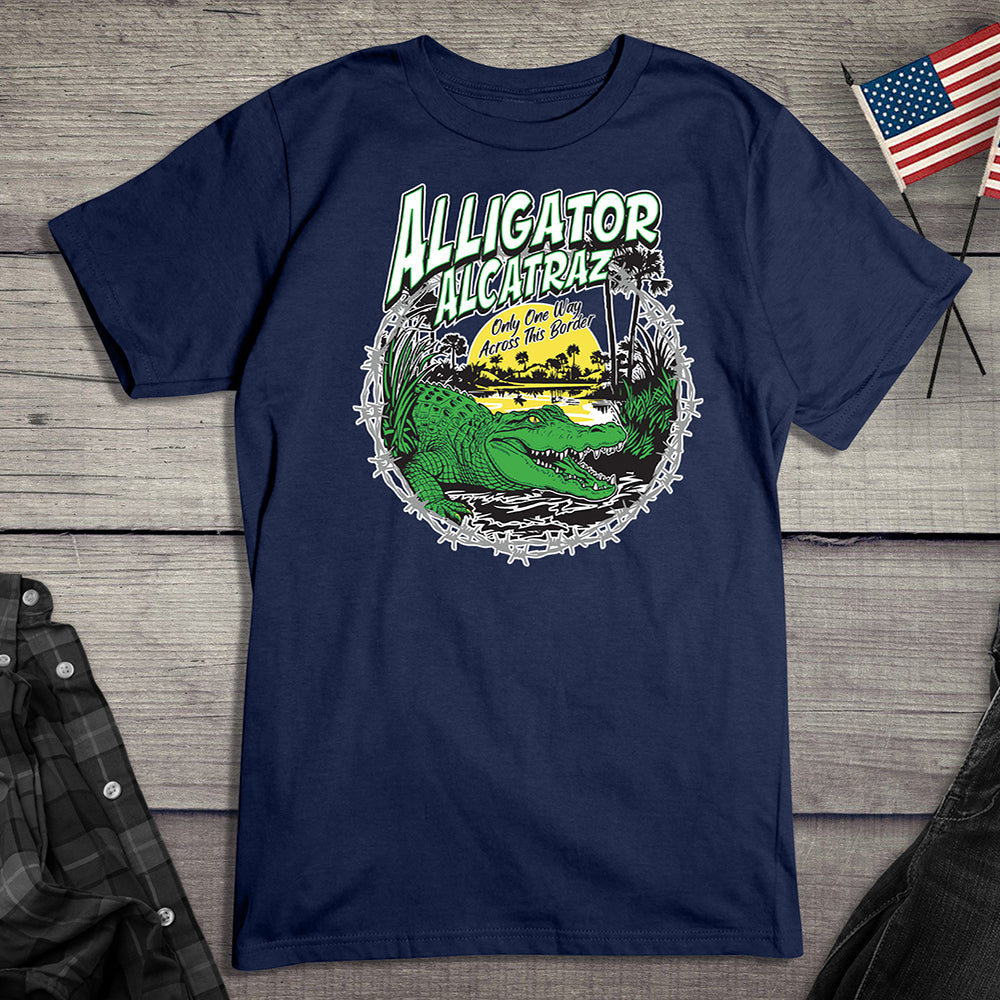 Alligator Alcatraz Border T-Shirt