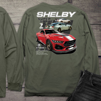 Shelby Super Snake GT500 Long Sleeve Tee
